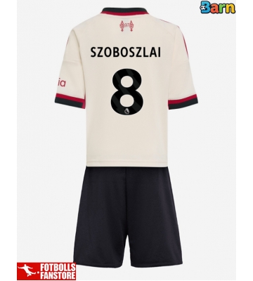 Liverpool Dominik Szoboszlai #8 Bortatröja Barn 2025-26 Kortärmad (+ Korta byxor)
